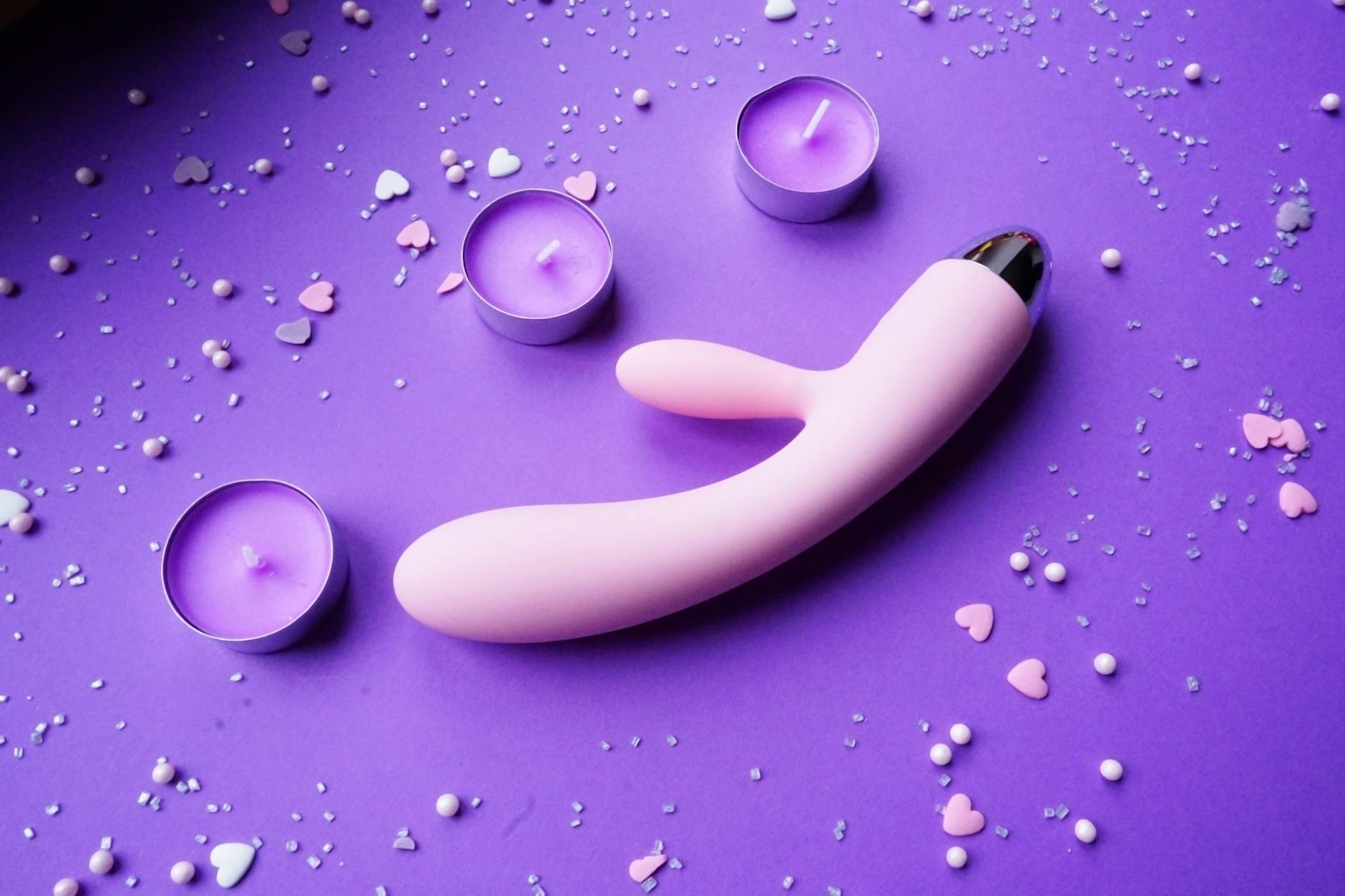 Colorful collection of clitoral vibrators in a woven basket, illustrating variety in lemon vibrator options